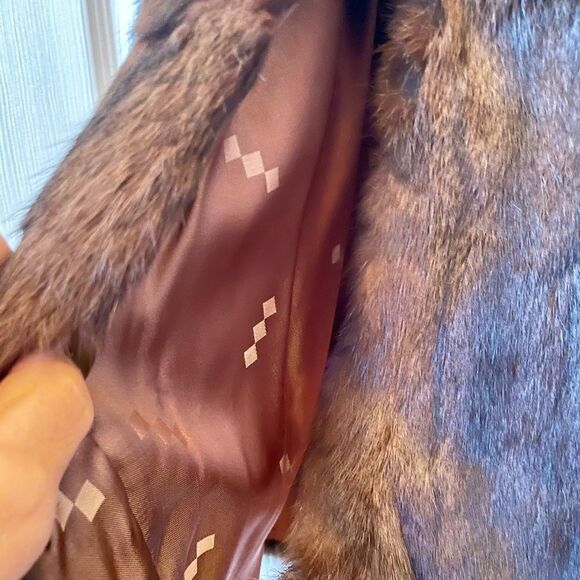 SABLE LUXURY VINTAGE FUR CAPE - Picture 5 of 11